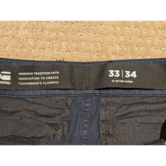 G-Star Men's Cargo Pants - Dark Blue - Picture 4 of 9